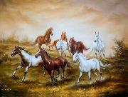unknow artist Horses 011 Germany oil painting artist